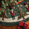 Christmas Quilted Tree Skirt NCU0VT74