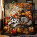 Husky's Thanksgiving Dream WN1410019CL Quilt