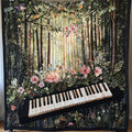 Piano Singing In The Wild WU2310044CL Quilt