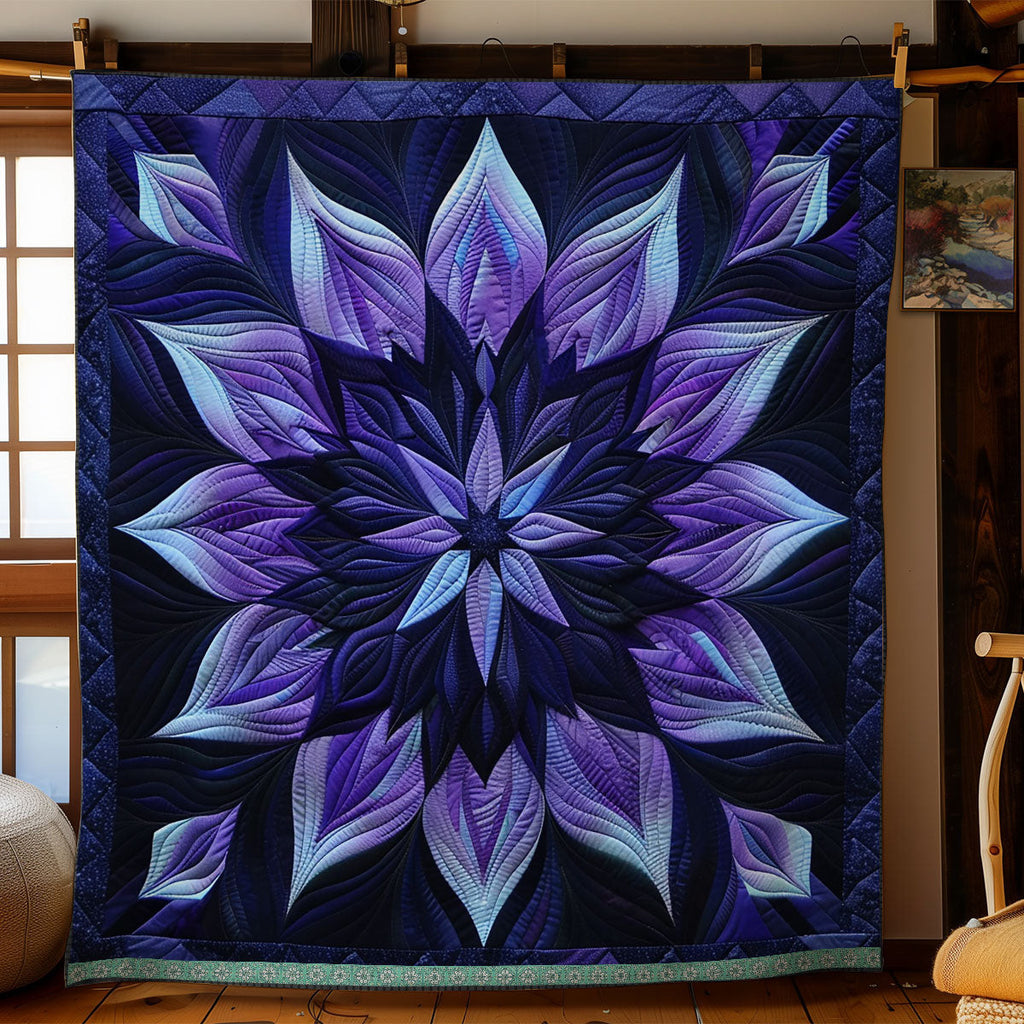Purple Enigma Bloom WN1309012CL Quilt