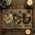 Hen House Quilted Place Mat NCU0TH340