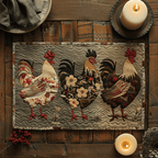 Hen House Quilted Place Mat NCU0TH340