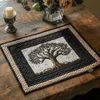 Classic Celtic Oak Quilted Place Mat NCU0TL181
