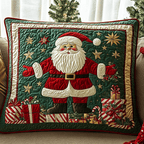 Santa Workshop Magic Quilted Pillow Case NCU0DK2449