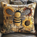 Sunflower Sentinel Quilted Pillow Case NCU0NT002