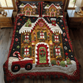 Candy Wonderland 3-Piece Quilted Bedding Set NCU0NT035
