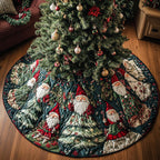 Yuletide Glow Quilted Christmas Tree Skirt NCU0PT1095