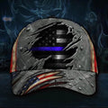 Thin Blue Line Hat 3D Print American Flag Vintage Hat Old Retro Support Our Law Enforcement 2 - Otakuforge