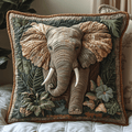 Elephant Jungle Quilted Pillow Case NCU0DV6144