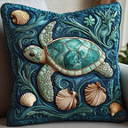 Aqua Shell Grace Quilted Pillow Case NCU0NT7052