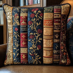 Antique Library Quilted Pillow Case NCU0PT4674