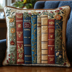 Leatherbound Elegance Quilted Pillow Case NCU0PT4832