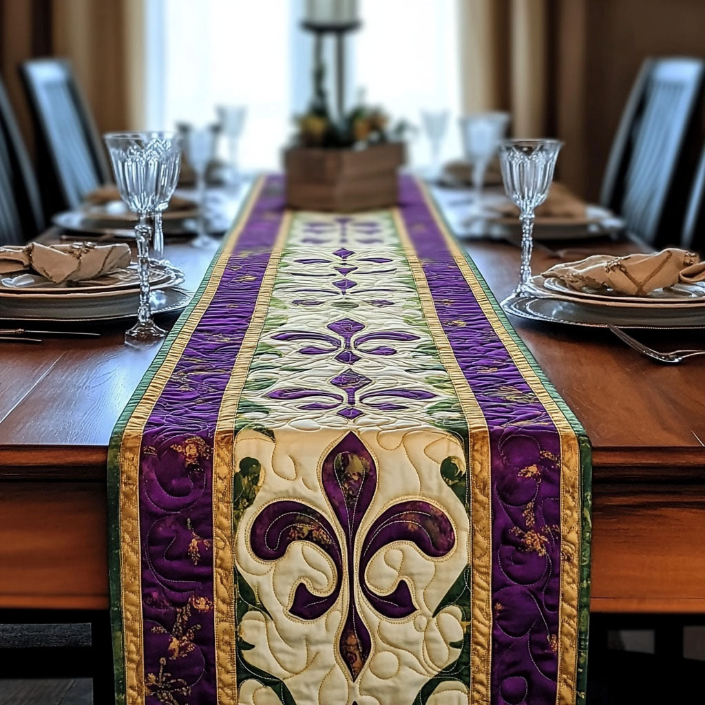 Fleur Noble Quilted Table Runner NCU0PT3641