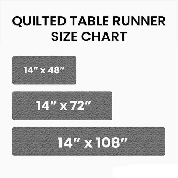 Clover Trail Quilted Table Runner NCU0VH2536