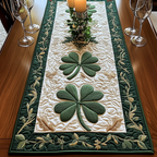 Clover Trail Quilted Table Runner NCU0VH2536