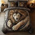 Jungle Majesty 3-Piece Quilted Bedding Set NCU0VH4658