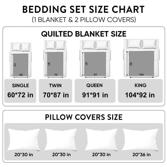Hamsa Spirit 3-Piece Quilted Bedding Set NCU0DK8217