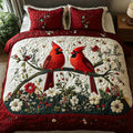 Cardinal 3-Piece Quilted Bedding Set NCU0VT198