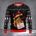 Merry Christmas Present Ugly Christmas Sweater Funny Prank Xmas Apparel Cold Weather Clothes
