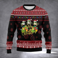 Frog Merry Christmas Ugly Christmas Sweater Xmas Party Outfits Holiday Gifts For Frog Lovers