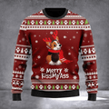 Corgi Merry Kissmyass Ugly Christmas Sweater Christmas Party Outfit Xmas Clothing Gifts