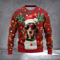 Holiday Dachshund Ugly Christmas Sweater Christmas Vacation Apparel Xmas Clothing Gifts