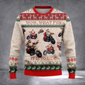 Wow What Fun It Is To Ride Ugly Christmas Sweater Funny Santa Sweater Warm Clothes For Winter