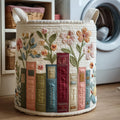 Bookish Quilted Laundry Basket Awesome Gifts For Book Lovers