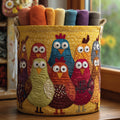 Funky Chicken Quilted Laundry Basket Presents For Farmer Boyfriend