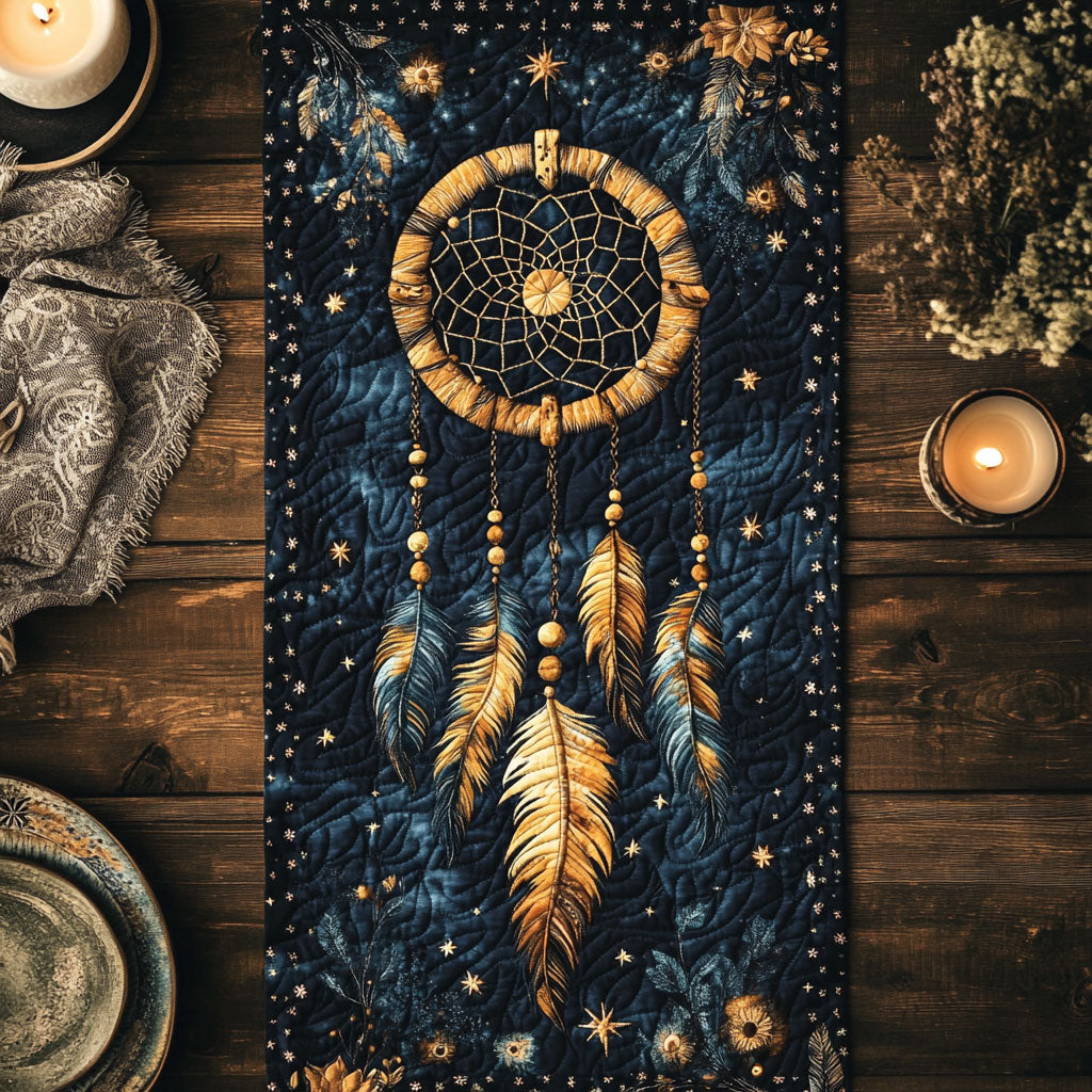 Dreamcatcher CW3004055CL Quilted Table Runner