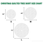 Peppermint Candy Christmas Quilted Tree Skirt Xmas Accessories Best Christmas Tree Skirts - Otakuforge