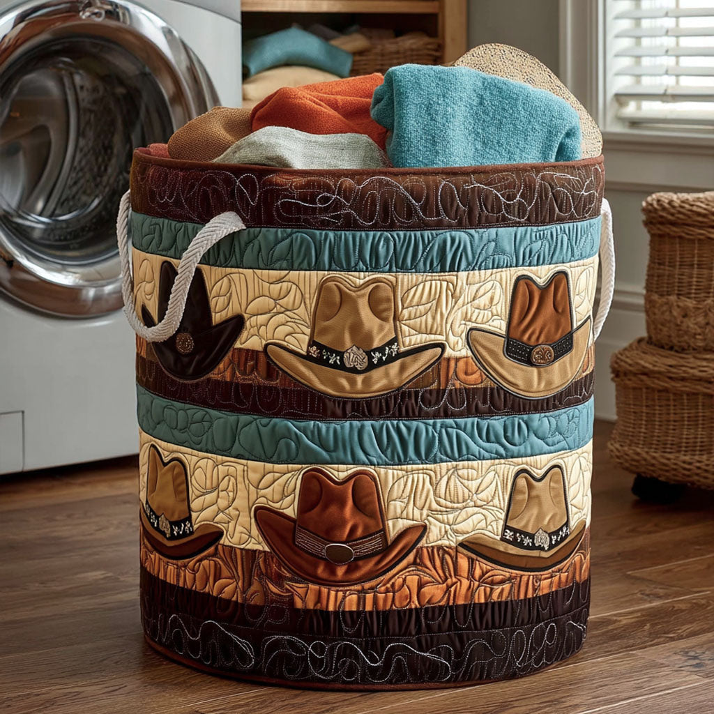 Rancher Pride Quilted Laundry Basket NCU0NTV443