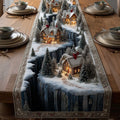 Holiday Quilted Table Runner Themed Cabin Gifts Items