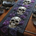 Mystic Skull Quilted Table Runner Skull Christmas Gifts