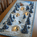 Penguin Quilted Table Runner Gift Ideas For Farm Dad