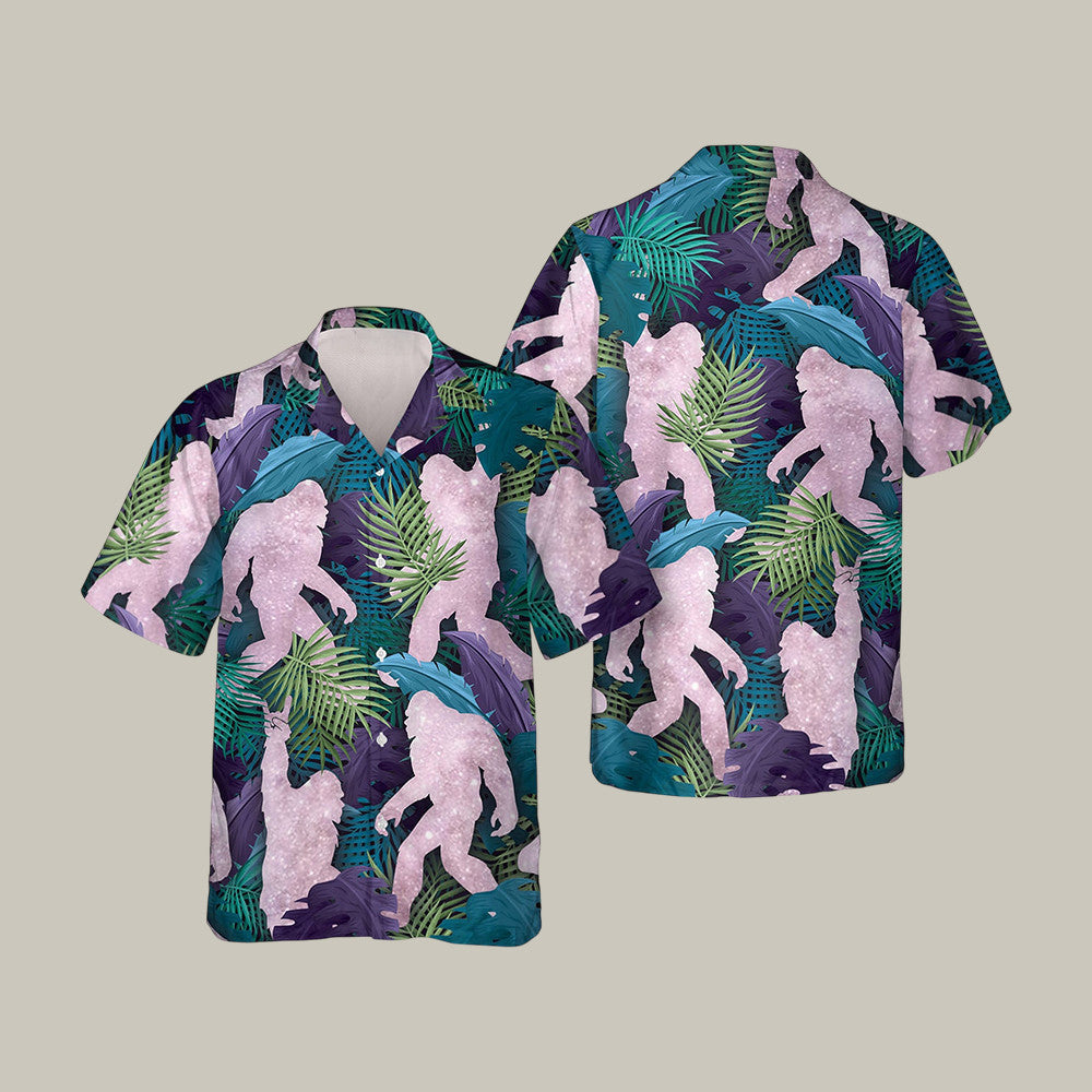 Tropical Dream Bigfoot Hawaiian Shirt Dreaming Bigfoot Graphic Shirt Best Gift For Brothers - Otakuforge