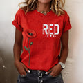 Red Friday Inspired T-Shirt Remember Everyone Deployed Clothes Present For Her - Otakuforge
