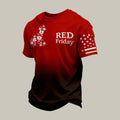 RED Friday Until They All Come Home T-Shirt Remember Everyone Deployed Clothes Present For Father - Otakuforge