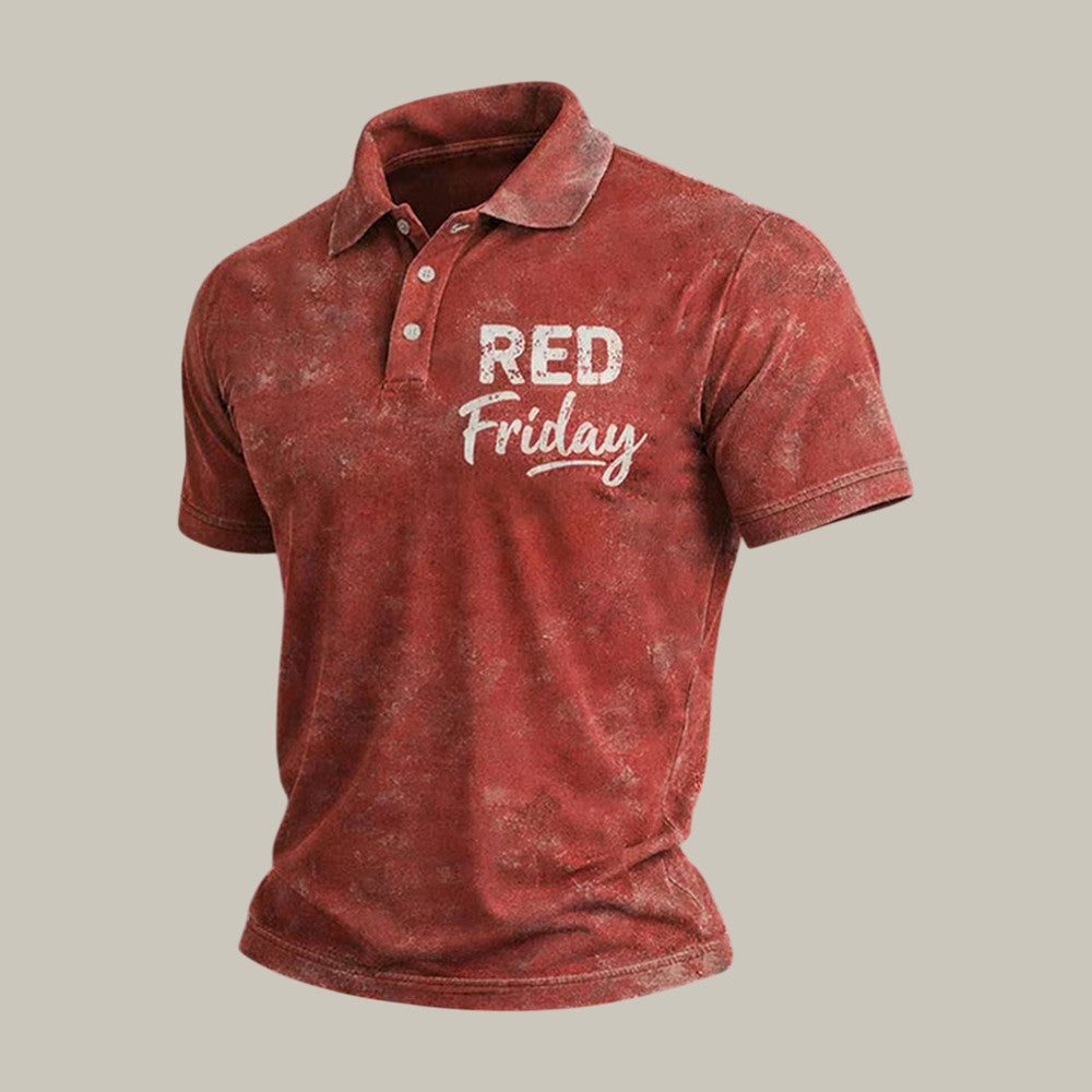 Red Friday Until They All Come Home Polo Shirt Red Friday Clothes Unique Gift For Father's Day - Otakuforge