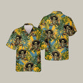 The Day Of The Dead Tropical Skull Hawaiian Shirt The Day Of The Death Merch Gift For Dad - Otakuforge