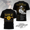 Hank Williams Jr Live In Concert 2026 Tour T-Shirt Hank Williams Merch Music Fan Gift - Otakuforge
