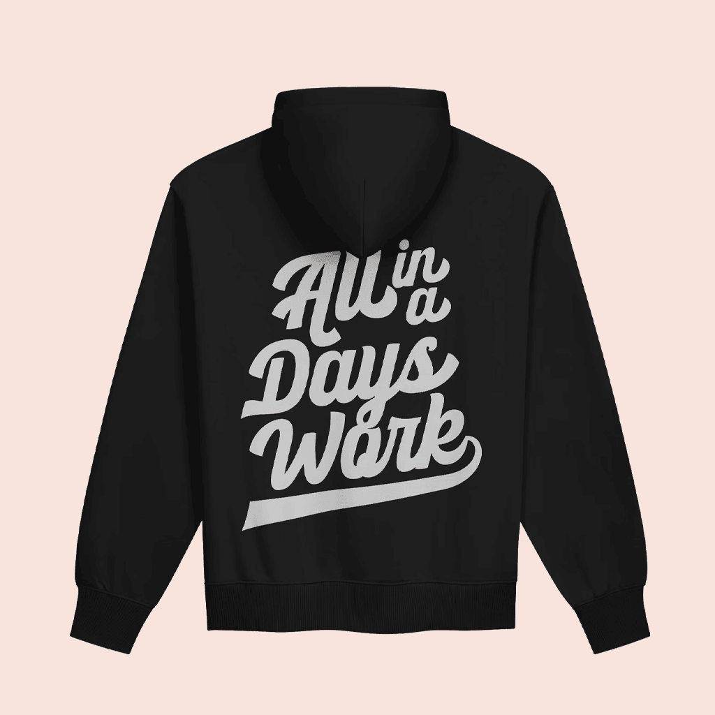 Kevin Langue All In A Days Work Hoodie Kevin Langue Hooded Sweatshirt Best Fan Gift - Otakuforge