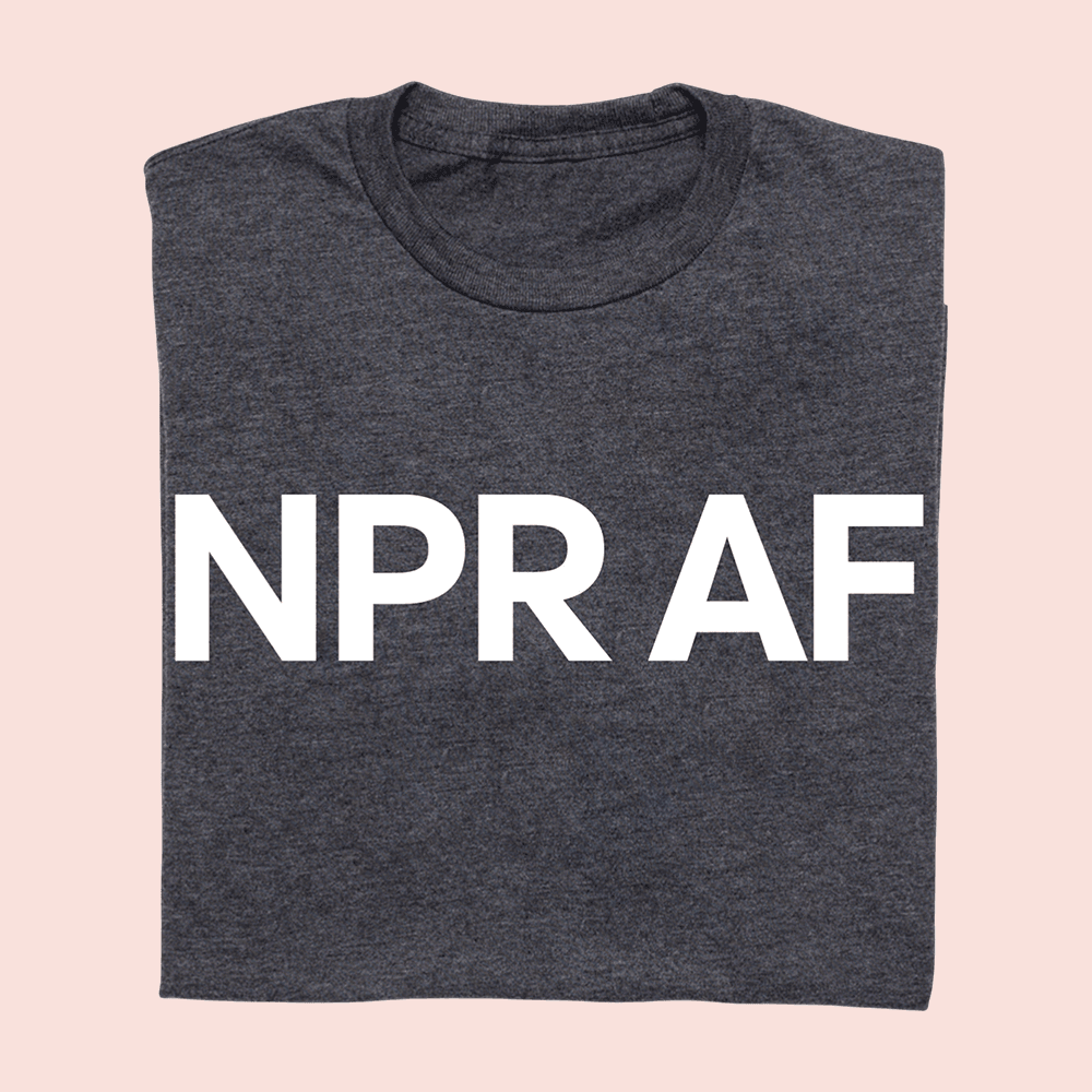 Iconic Bit Of NPR Merch NPF AF T-Shirt NPR Merch GIfts For Radio Fans - Otakuforge