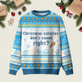 Christmas Calories Don�t Count Ugly Christmas Sweater Xmas Clothing Ideas Xmas Gifts