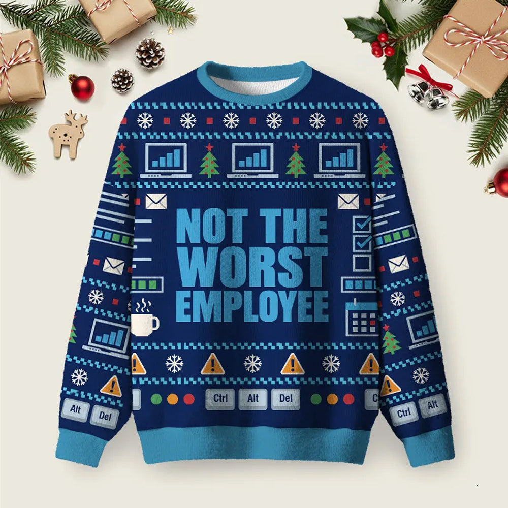 Average Worker Ugly Christmas Sweater Warm Clothes For Winter Christmas Apparel Gifts.png