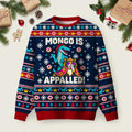 Disapproving Royal Kitty Dino Ugly Christmas Sweater Cold Weather Clothes Christmas Gifts.png