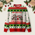 Cheese Mice Ugly Christmas Sweater Casual Christmas Outfits Xmas Party Apparel Gifts.png
