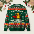 Capybara Hero Ugly Christmas Sweater Christmas Day Outfit Xmas Apparel Gifts Ideas.png