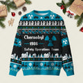 Chernobyl 1986 Ugly Christmas Sweater Warm Clothes For Winter Christmas Apparel Gifts