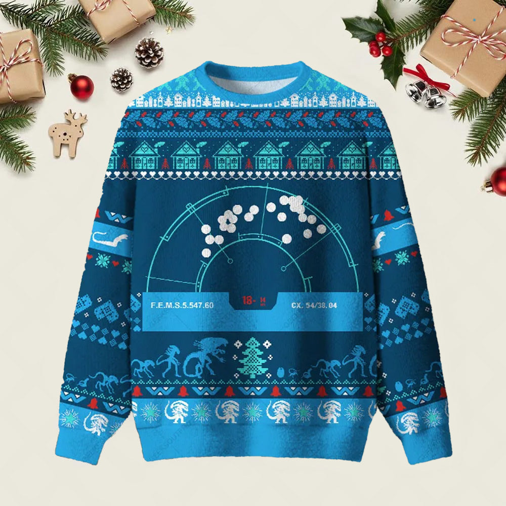 Alien Invasion Ugly Christmas Sweater Clothes To Get For Christmas Xmas Outfits Ideas